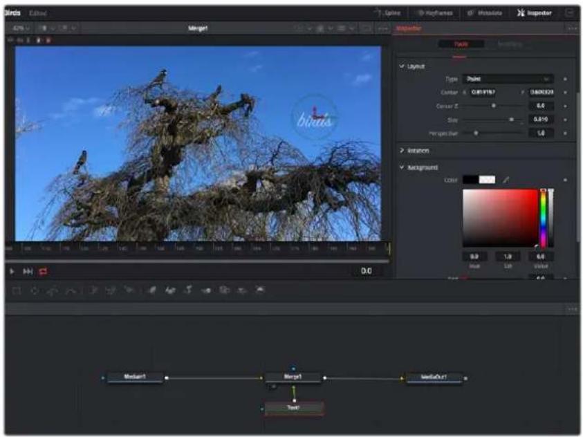 Blackmagic Design Video Assist 12G - Anpassen von Nodes mit dem Inspector - 1
