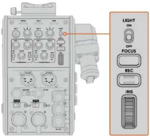Blackmagic Design Ursa Studio Viewfinder G2 - 追加のカメラコントロール - 1