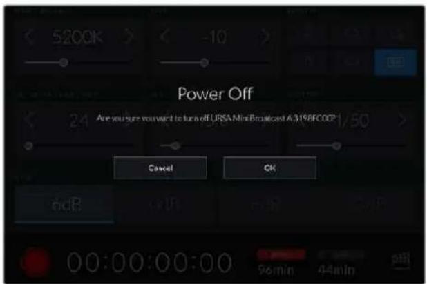 Blackmagic Design Ursa Studio Viewfinder G2 - Steuerung der Kamera per Blackmagic Camera Control App - 3
