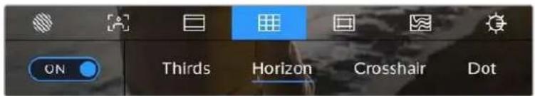 ON Thirds Horizon Crosshair Dot