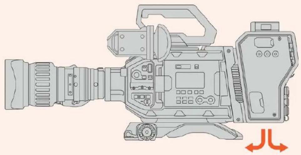Blackmagic Design Ursa Studio Viewfinder G2 - To mount and connect Blackmagic Camera Fiber Converter: - 7