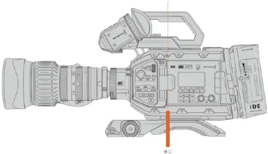 Blackmagic Design Ursa Studio Viewfinder G2 - B4マ ウ ントレン ズを取り付ける: - 2