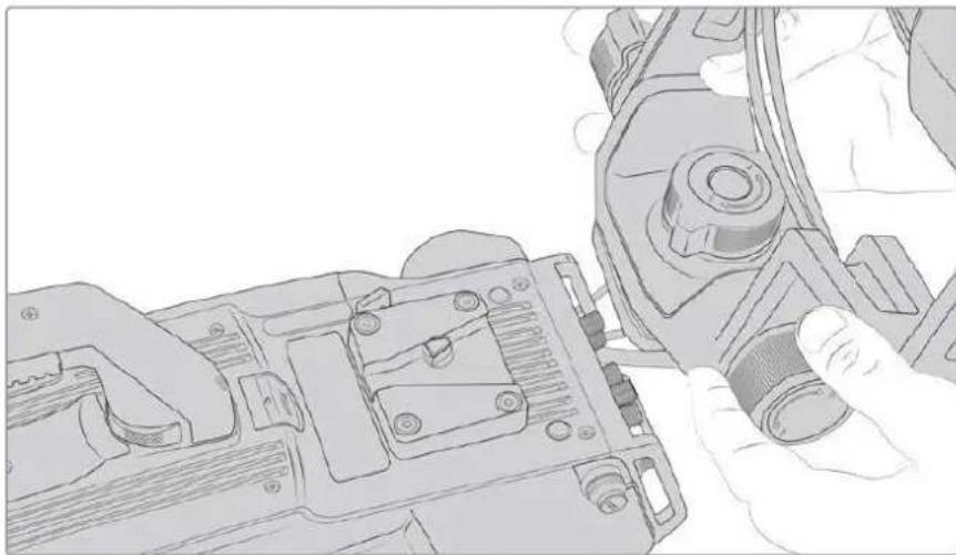 Blackmagic Design Ursa Studio Viewfinder G2 - Brightness Adjustment - 1
