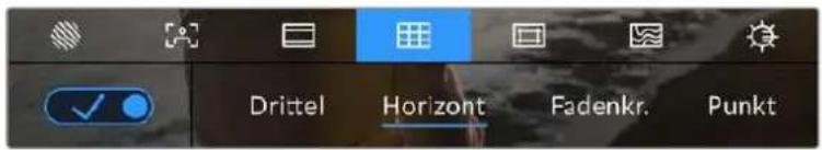 Drittel Horizont Fadenkr. Punkt