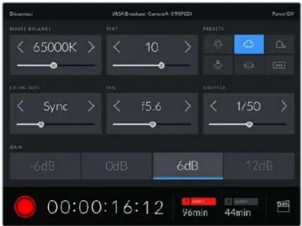 Blackmagic Design Ursa Studio Viewfinder G2 - Contrôler votre caméra avec l'application blackmagic camera control - 1