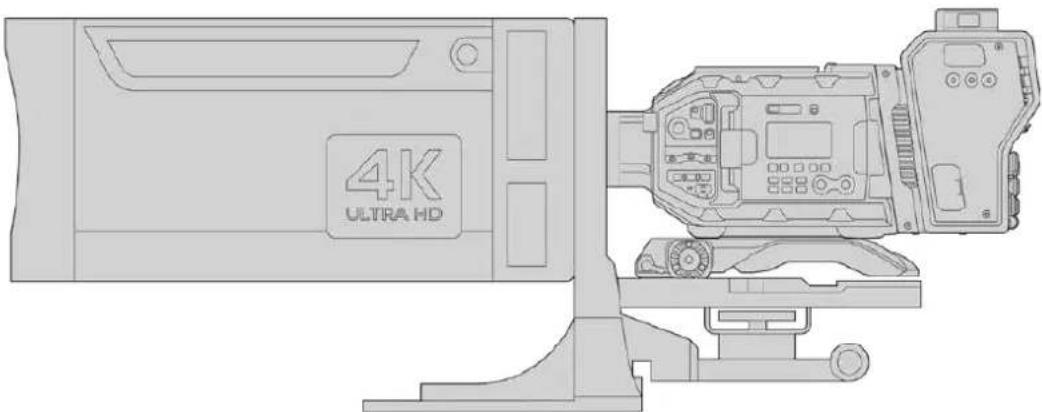 Blackmagic Design Ursa Studio Viewfinder G2 - Einsatz von Box-Objektiven - 1