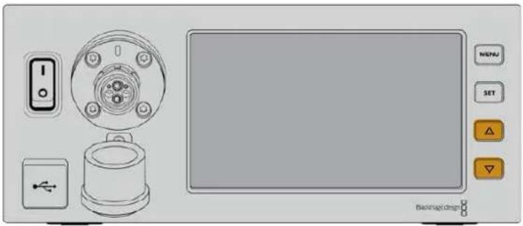 Blackmagic Design Ursa Studio Viewfinder G2 - メニューの使用 - 1