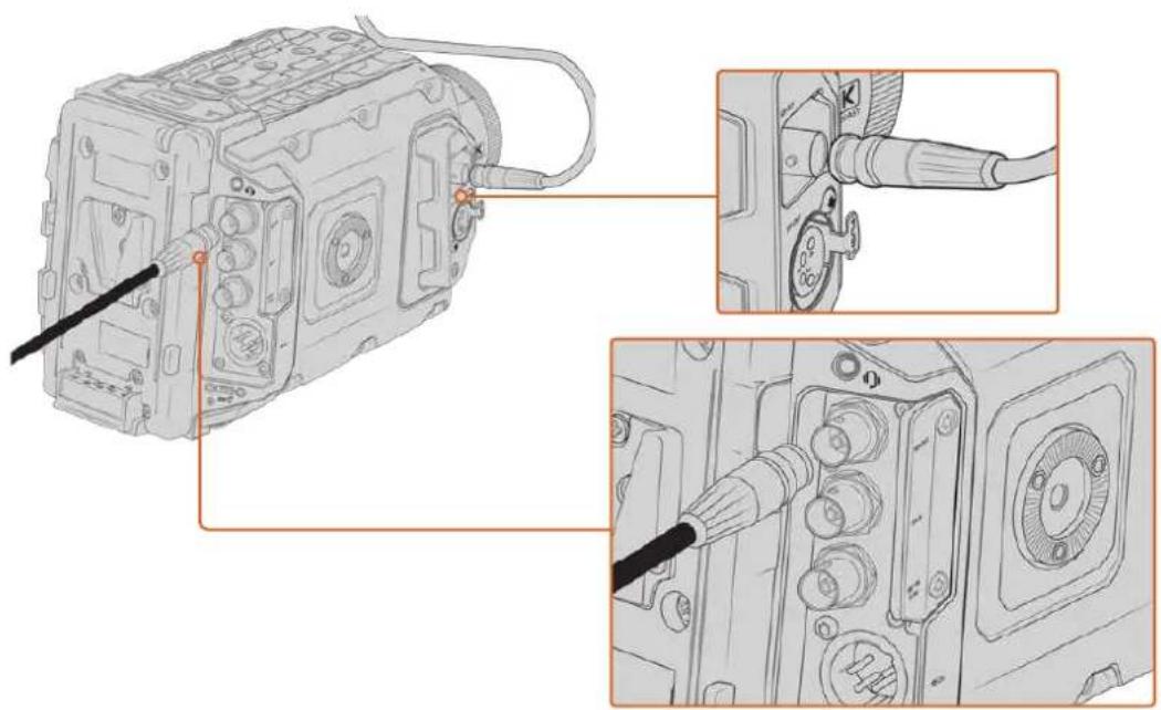 Blackmagic Design Ursa Studio Viewfinder G2 - ビデオスイッチャーに接続 - 1