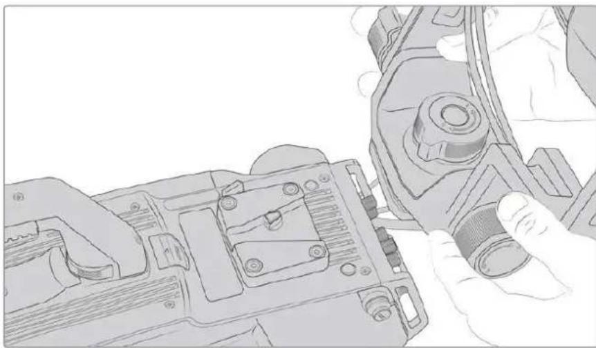 Blackmagic Design Ursa Studio Viewfinder G2 - Brightness Adjustment - 1