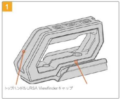 トップハンドルURSA Viewfinderキャップ