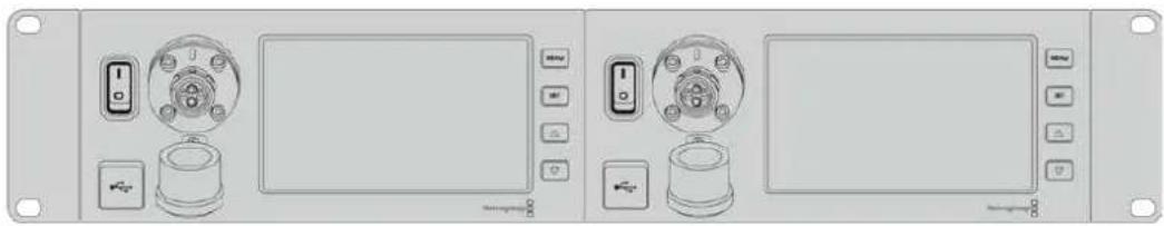 Blackmagic Design Ursa Studio Viewfinder G2 - Monter le studio fiber converter sur un rack - 1