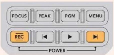 FOCUS PEAK PGM MENU REC POWER