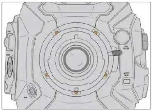 Blackmagic Design Ursa Studio Viewfinder G2 - Removing the B4 Mount - 1