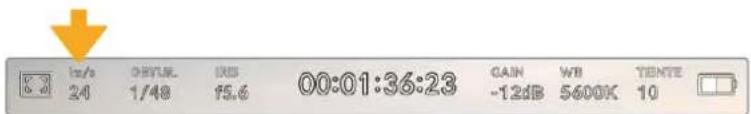 8:3 24 00:01:36:23 GAIN WB TENTE -12dB 5600K 10