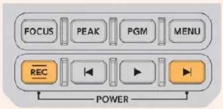 FOCUS PEAK PGM MENU REC POWER