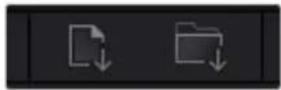 Blackmagic Design Ursa Studio Viewfinder G2 - Importer des clips dans la bibliothèque de médias - 1
