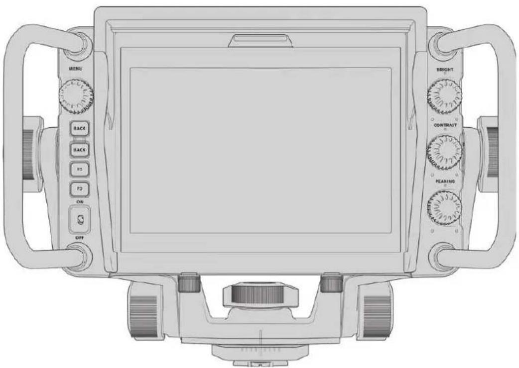 MENU BACK BACK F3 F3 ON OFF BEIGHT CONTRAIT BEARING