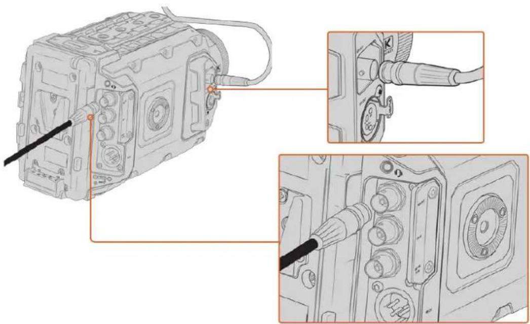 Blackmagic Design Ursa Studio Viewfinder G2 - Connecting to Video Switchers - 1