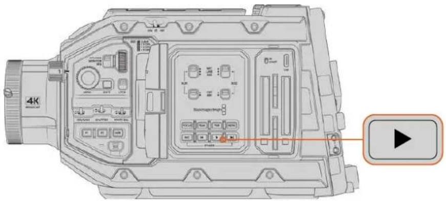 Blackmagic Design Ursa Studio Viewfinder G2 - Wiedergabe von Clips - 1