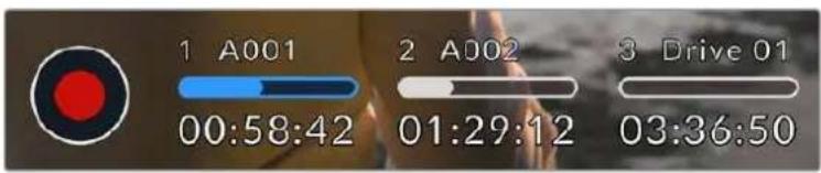 1 A001 00:58:42 2 A002 01:29:12 3 Drive 01 03:36:50