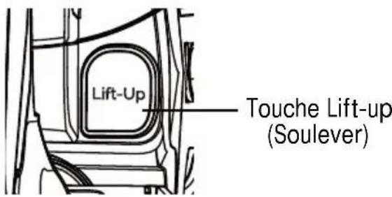 KENMORE DU5092 - Mode LIFT-UP (soulever) - 1