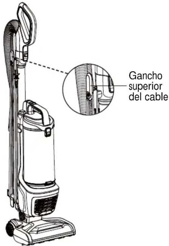 Gancho superior del cable
