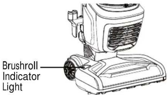 Brushroll Indicator Light