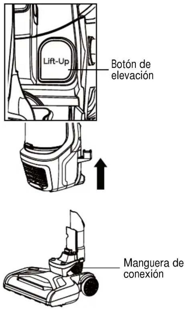 Lift-Up Botón de elevación Manguera de conexión