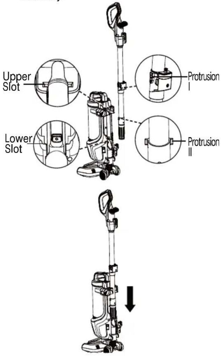 Upper Slot Lower Slot Protrusion I Protrusion II ↓
