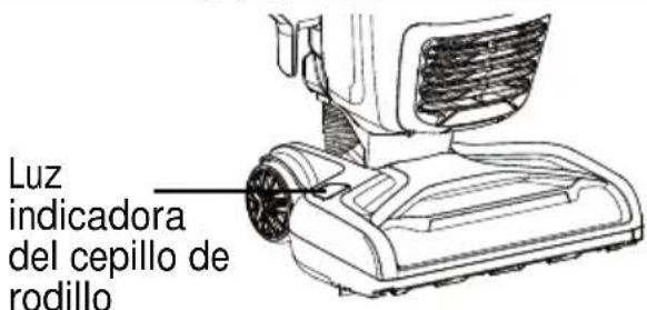 Luz indicadora del cepillo de rodillo