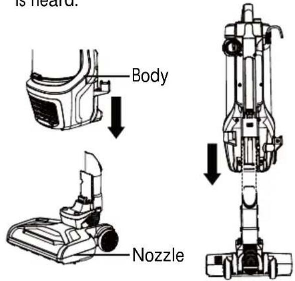 is heard. Body Nozzle