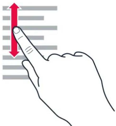 NOKIA C12 - Utiliser l'ecran tactile - 3
