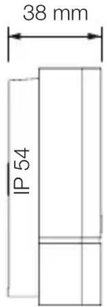 38 mm IP 54