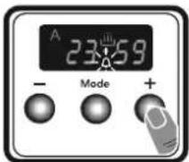 CONTINENTAL EDISON CECI3FCB - Ajuste de hora com aviso sonoro - 2