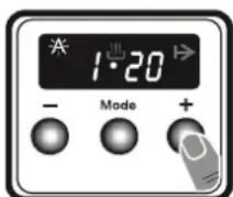 CONTINENTAL EDISON CECI3FCB - Ajuste de hora com aviso sonoro - 5