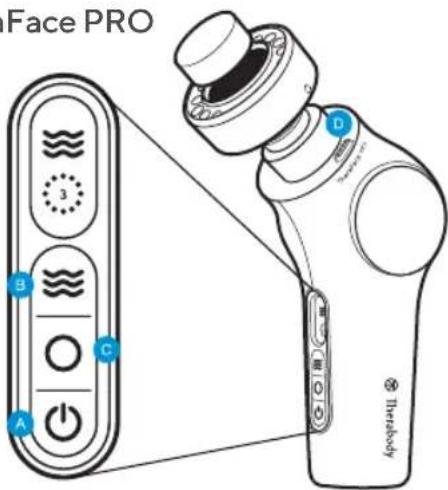 THERAGUN TheraFace Pro - Embouts de thérapie par percussion - 1