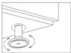 Scancool GD400BDD - Posizionamento e livellamento - 1