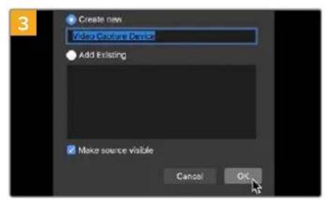 Create new New Document Page Add Existing Make source visible Cancel OK
