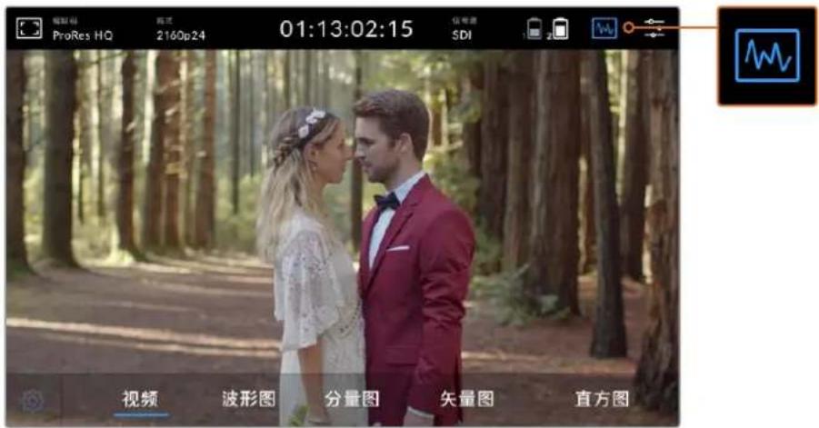 編輯箱 ProRes HQ 2160p24 01:13:02:15 信電源 SDI 视频 波形图 分量图 矢量图 宜方图