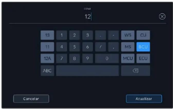 CENA 12 13 1 2 3 . - WS CU 11 4 5 6 / , MS BCU 12A 7 8 9 0 MCU ECU ABC Cancelar Atualizar