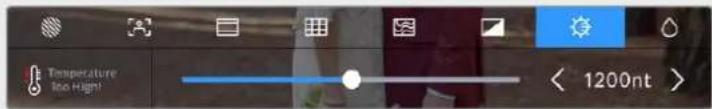 Temperature Too High < 1200nt >