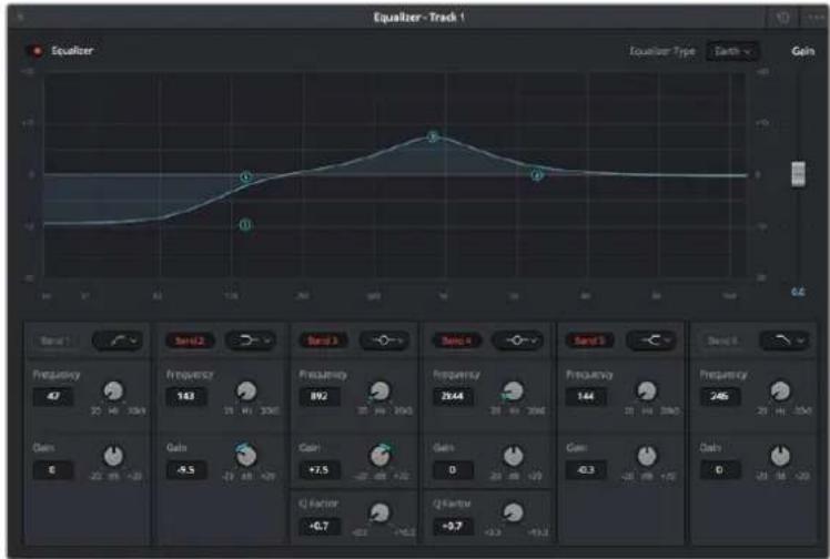 Blackmagic Design Video Assist 12G HDR - 为轨道添加均衡器： - 2