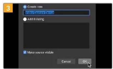 Blackmagic Design Video Assist 12G HDR - Utiliser open broadcaster - 3
