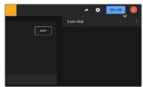 GO LIVE Live chat EXIT