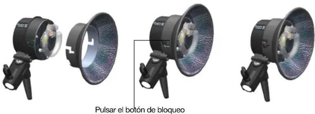 Pulsar el botón de bloqueo