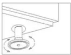 Scancool GD510BDDSS - Emplazamiento y nivelación - 1