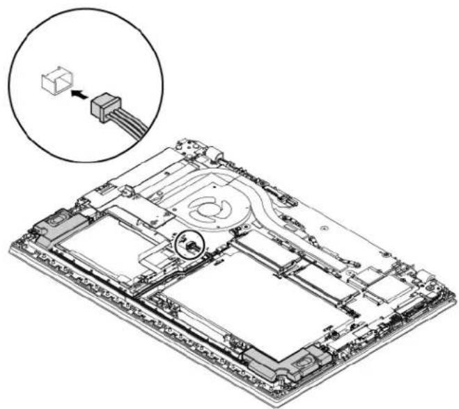 LENOVO ThinkPad L480 - Remplacement de l'assemblage de haut-parleurs (pour les ordinateurs ThinkPad L580) - 4