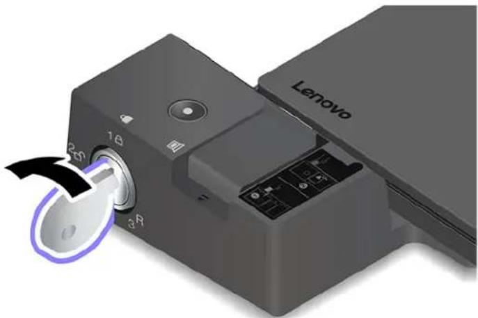 LENOVO ThinkPad L480 - Débranchement de la station d'accueil de l'ordinateur - 1