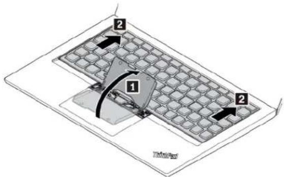 LENOVO ThinkPad L480 - Retrait du clavier - 5