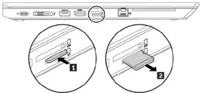 LENOVO ThinkPad L480 - Remplacement de la carte microSD - 1